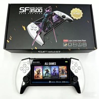 Console de jeu portable SF3500, écran 5,0 pouces, rétro, nostalgique, arcade portable, open source, Linux, Wi-Fi, système 64 Go, lecteurs de jeux