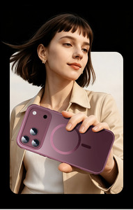 Coque de téléphone HD neuve et originale, compatible avec iPhone 18 Pro Max, 18 Pro, métal anti-chute, protection magnétique 18 PM - Product Image 4