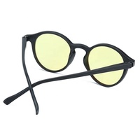 Lunettes de conduite de nuit unisexes en gros pas cher Lunettes de conducteur de voiture Lentille jaune Lunettes de vision nocturne Lunettes de vision nocturne