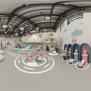 Aire de jeux intérieure de haute qualité Magicfun pour enfants, tunnel de jeu souple et structures d'escalade avec blocs en bois à un prix avantageux - Product Image 6