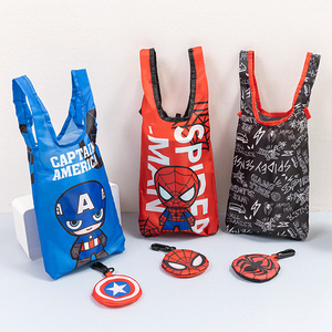 Sac de transport à café compact de style dessin animé à la mode sac de transport de boissons pliable écologique - Product Image 3