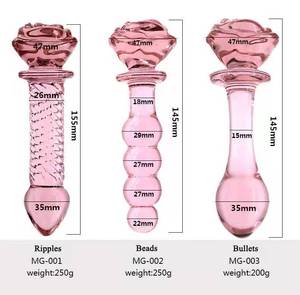 Plug <span class=keywords><strong>Anal</strong></span> en cristal pour femmes et hommes, fleur de Rose, gode, jouet sexuel, fesses, Plug <span class=keywords><strong>Anal</strong></span>, vente en <span class=keywords><strong>gros</strong></span>, - Product Image 2