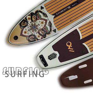 Tavola da Paddle Gonfiabile Marrone con Motivo a Serpente, SUP All-Round per Lago, Oceano e Tutti i Livelli di Abilità - Product Image 4