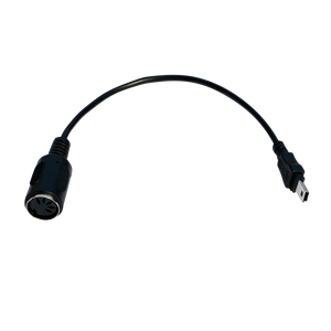 Câble d'extension pour caméra Mini USB 2.0 mâle MIDI DIN 5 broches avec blindage tressé, longueur personnalisable - Product Image 1