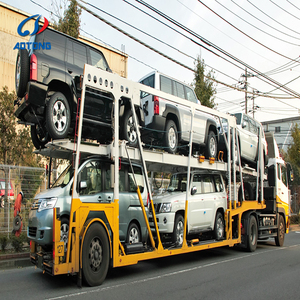 Voitures de transport à bas prix 2 essieux <span class=keywords><strong>Remorque</strong></span> de transporteur de voitures à double pont Semi-<span class=keywords><strong>remorque</strong></span> de transporteur de voitures à usage intensif - Product Image 6