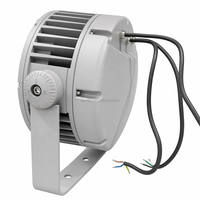 Projecteur LED extérieur DMX 512 216W RGB IP65 étanche pour place publique, jardin, parc