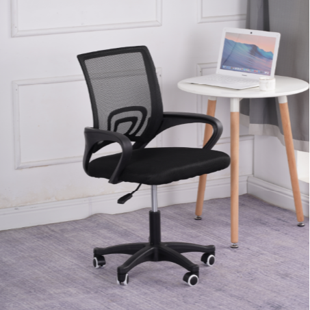 Лидер продаж среднего века, Регулируемый поворотный компьютерный эргономичный сетчатый офисный стул с низкой спинкой