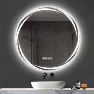 Wholesale LED Lighting Three Color Bath <strong>Mirror</strong> 70cm 80cm 90cm Front Light LED Smart <strong>Mirror</strong> Touch <strong>Screen</strong> Led <strong>Mirror</strong> Bathroom - Product Image 3