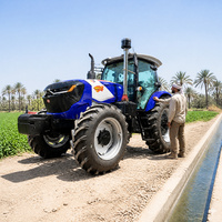 Traktor Diesel 180hp Torsi Tinggi dengan Pendingin Udara dan Empat Quick Coupler Hidrolik untuk Unit Pertanian Komersial