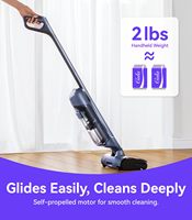 NARWAL S20 Pro Aspirateur Balai Sans Fil Auto-Nettoyant Humide et Sec avec Filtration HEPA et Contrôle par Application pour Sols Durs Usage Domestique