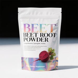 OEM Organik Pancar Kökü Tozu, C Vitamini ile - Enerji Dayanıklılığını ve Kalp Sağlığını Destekler 300g Paket - Product Image 2