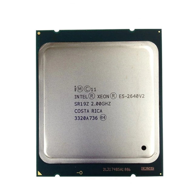 LGA 2011 CPU Xeon E5-2640 V2 Clean Pulled Processor Server CPU