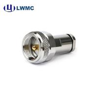 Connecteur mâle UHF LWMC à pince pour câble LMR240 et câble de 5 mm, VSWR 1,20 max.