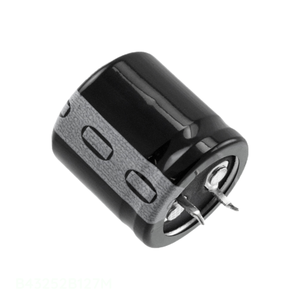 ตัวแทนจำหน่ายอย่างเป็นทางการ ตัวเก็บประจุแบบ Through Hole 120 uF CAP ALUM 120UF 20% 315V SNAP TH B43252B127M - Product Image 1
