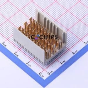 6469083-1 Board-to-Board & Backplane Connector Through hole Component (THT),P=2.5mm Connector 60P 2.5mm Through Hole 6 - Product Image 1