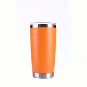 Vaso Térmico Personalizado de 20oz, Tazas de Café al por Mayor, Vaso de Acero Inoxidable de Doble Pared con Pajita - Product Image 5