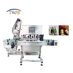 Automatic Beer Red wine Alcohol Screw Capping Machine