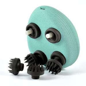 เครื่องนวดศีรษะไฟฟ้าแบบพกพา ลดราคาพิเศษ สีและโลโก้สั่งทำได้ พร้อมระบบหมุนไป-กลับ ควบคุมง่าย - Product Image 2