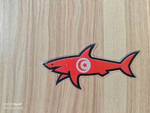 2025 Blnieece DIY防水鲨鱼卡通贴纸快速厂家批发手机衣服帽子装饰品 - Product Image 6