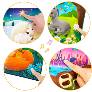 <span class=keywords><strong>Libro</strong></span> de Música con Sonido OEM, Impresión de Membrana de Carbono, <span class=keywords><strong>Libro</strong></span> de Audio con Botones para Niños, <span class=keywords><strong>Libro</strong></span> Electrónico para Niños - Product Image 5