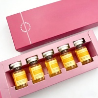 Boîtes cadeaux en papier de luxe avec logo personnalisé pour flacons de peptides de 3 ml, 5 ml, 10 ml, emballage pour flacons rechargeables
