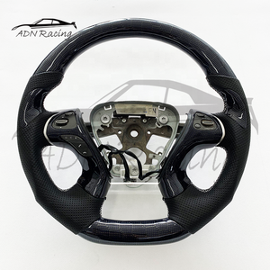 Volante LED de Fibra de Carbono Real para M25 M35 M37 M56 QX60 Q70 Q70L Años 11-19 - Product Image 4