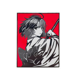 เข็มกลัดโลหะเคลือบเงาคุณภาพสูงขนาด6ซม. สำหรับแฟนๆของอะนิเมะสวนของคนบาป ryougi <span class=keywords><strong>shiki</strong></span> เป็นของขวัญ - Product Image 6