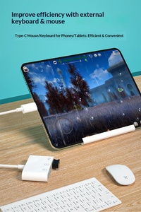 Lecteur de cartes OTG pour iPhone et pour téléphones, adaptateur <span class=keywords><strong>USB</strong></span>/Type-C 3-en-1 avec fente pour carte SD/TF - Product Image 6