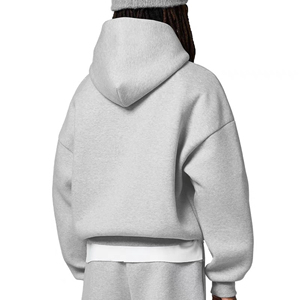 <span class=keywords><strong>Felpa</strong></span> con Cappuccio da Uomo in Cotone Spaziale, Stile Street Trend, Ampia, Pesante, Traspirante, Resistente, Elegante e Comoda - Product Image 6