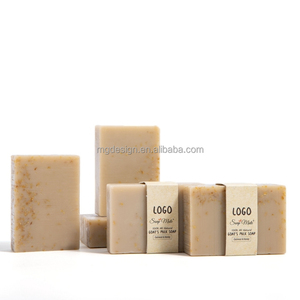 Sapone Artigianale all'Avena, Miele e Latte di Capra, Fragranza Vegetale, Detergente Viso, Schiuma da Bagno, Profumo Intenso, Sapone da Bagno Etichettato - Product Image 4