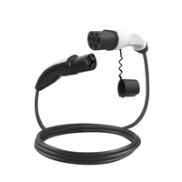 Nouveau câble de chargeur de véhicule électrique Type 2 vers NACS 16A/32A monophasé, protection IP54, 5 mètres