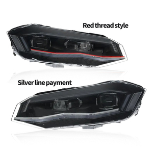 Luces de Coche para Polo, Lente de Proyector de Faro, 2018 Vento <span class=keywords><strong>Virtus</strong></span>, Señal Dinámica, Lámpara de Cabeza LED, Faros Delanteros, Accesorio Automotriz - Product Image 5