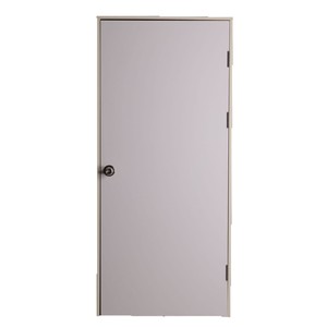 Puerta Interior Minimalista de Acero con Aislamiento Acústico, Superficie Acabada, Apertura Manual - Product Image 4