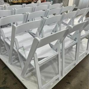 Compre <span class=keywords><strong>Ahora</strong></span> al por Mayor Sillas Plegables de Resina Blanca Acolchadas y Apilables de Avant Garden, Coloridas, para Bodas - Product Image 4