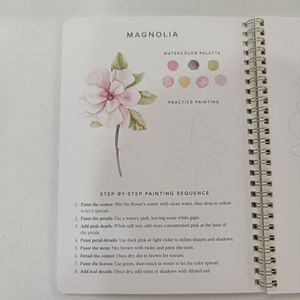 Альбом для акварели на заказ с бумагой, индивидуальные размеры и цвета для студентов – Учебное пособие по рисованию акварелью - Product Image 3