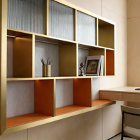 Bibliothèque en acier inoxydable sur pied, rangement moderne pour salon, bureau à domicile, appartement, hôtel