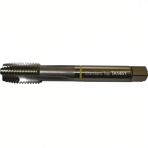 Macho de roscar estándar TA1451 sin recubrimiento para orificios pasantes, tolerancia 6H, machos y terrajas - Product Image 2