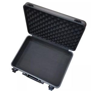 Màu xám tất cả nhôm cặp Attache nhôm hộp công cụ cứng mang theo tiền mặt trường hợp máy tính xách tay cặp công cụ với miếng bọt biển - Product Image 3