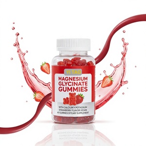 Caramelos blandos de glicina y magnesio OEM/ODM - Calman las emociones, reducen el estrés, apoyan la inmunidad y la energía, y son un suplemento para la salud. - Product Image 1