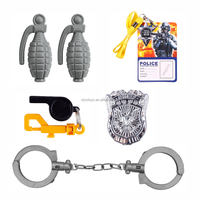 Simulación de policía Roly Play Props Set Vestir Oficial de policía SWAT Juego de rol Juguetes