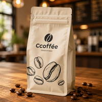 Sacs à café personnalisés avec valve, sacs en aluminium sur mesure, emballage personnalisé pour café de spécialité en édition limitée