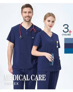 Vendita calda Unisex professionale clinica abbigliamento da lavoro chirurgo uniformi per pediatra dentista infermiere comode uniformi ospedaliere - Product Image 5