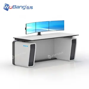 Easy Integrate Accessories Multifunctional Dispatch Room Console Monitoring Center Control Console