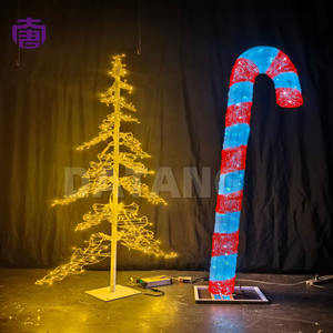 Lumière LED en forme d'arbre en cristal, étanche IP65, pour toutes les saisons, pour la décoration de paysages, Noël, Halloween, les rues, les places, les centres commerciaux, les festivals - Product Image 2