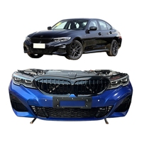 Untuk BMW-3 Series G20 Body Kit Bumper Depan 320i 325i 330i Plastik dan Aluminium Body Kit Belakang Lampu Depan Original Bekas
