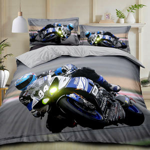 Vente en gros Ensemble housse de couette impression numérique 3D en ligne Vente en gros Housses imprimées Draps de lit en polyester bon marché Couette pour enfants - Product Image 2