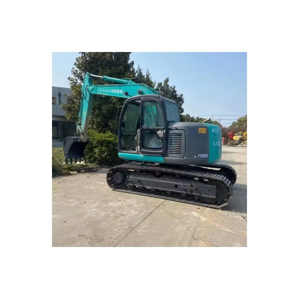 Used Excavator Manufacturer K0BELC0 SK115 11ton Moving Machinery Mini Digger Miniature Crawler Hydraulic excavators