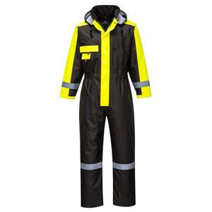 PORTWEST - S585BKRL Overol negro de invierno-EAN 5036108315789 PROTECCIÓN TODO TIEMPO - Product Image 1