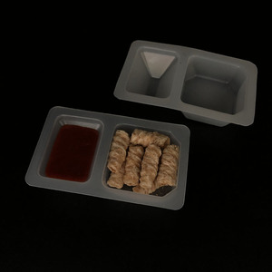 70ml/30ml Arabie Saoudite Deux Partitions En Plastique pp Conteneur pour Sauce - Product Image 4