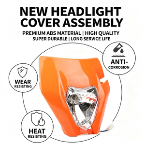 Faro Delantero LED Universal de Alta Potencia, Ensamblaje de Lámpara Frontal Enduro para Motocicletas KTM Husqvarna <span class=keywords><strong>125</strong></span> 150 250 300 450 Motocross - Product Image 3